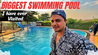 Farmhouse with biggest swimming pool | Rate starts with Rs.700 per person with Food