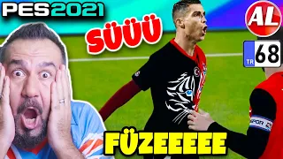 RONALDO SÜÜÜÜÜÜÜÜÜÜÜÜÜÜ! HAALAND SARI CİVCİV 30 METRE FÜZE! |  PES 2021 ANALİG #68