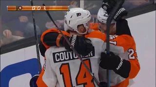 Travis Konecny Goal - Philadelphia Flyers vs Boston Bruins (11/10/19)