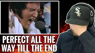 *First Time Hearing* Elvis Presley - Unchained Melody | His Last Performance- This was hard to do..