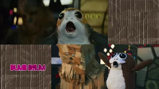 Star Wars: The Last Jedi trailer sweded side by side comparison