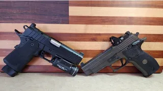 Springfield Armory Prodigy 4.25" vs. Sig Sauer P226 SAO Legion | Similarities and Differences.