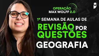 Revisão por Questões: Geografia -  ESA 2023 - Prof. Priscila Lima.