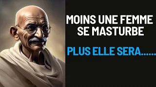 Leçons de vie de GANDHI pour une vie heureuse