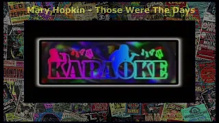 Mary Hopkin - Those Were The Days [NV] [Karaoke]