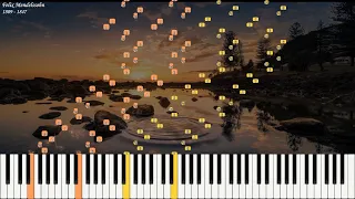 Felix Mendelssohn - Rondo Capriccioso in E major Op. 14 | Piano Synthesia | Library of Music