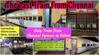 🚂SALEM SUPERFAST EXPRESS TRAVEL VLOG!!!Chennai Egmore to Salem|Only Train in this route|Naveen Kumar