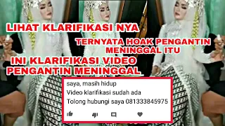 Klarifikasi Video Viral Pengantin Yang Meninggal Saat Di Rias