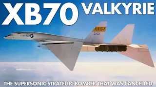 XB-70 Valkyrie | The Supersonic Strategic Bomber | Airplanes That Got Cancelled Upscaled Documentary