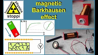 Magnetic Barkhausen effect - Barkhausen Effekt