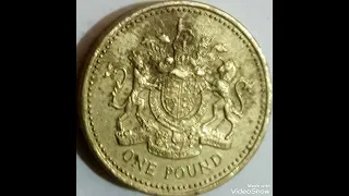 UK / One pound 2003 ,Queen Elizabeth II,valuable coin.