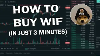 How to Buy WIF in 3 minutes | Dogwifhat