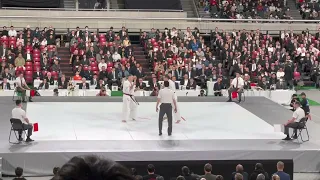 antonio tusseau VS alexande eremenko semi final THE13th world open kyokushinkaikan