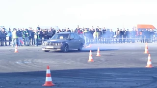 BMW E34 drift show batumi