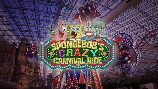New Ride Coming To The Adventuredome | SpongeBob's Crazy Carnival Ride | Las Vegas | 2023