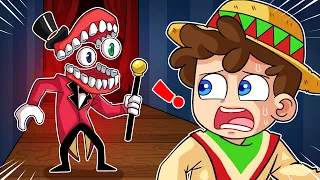 ¡NADIE ESCAPA de CAINE del CIRCO DIGITAL! 😨🎪🤡 SILVIOGAMER MINECRAFT PERO