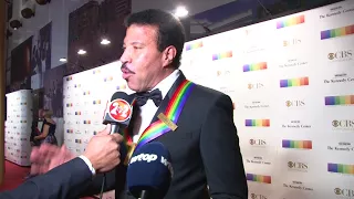 Lionel Richie on red carpet at Kennedy Center Honors