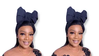 HOW TO TIE TRENDING CENTER KNOT BOW GELE | OWAMBE GELE