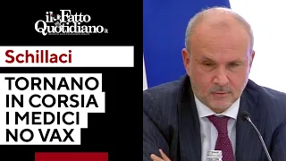 Covid, il governo ha deciso: i medici no vax tornano in ospedale, ma resta l’obbligo di mascherina