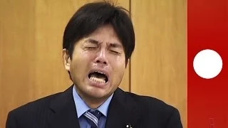 On camera: Japanese politician bursts into tears after using public money for vacations