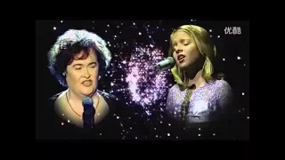 Video 2017-2-137 (4278) ♫🎻♫JACKIE EVANCHO♫🎻♫ performs "The Prayer" with Susan Boyle