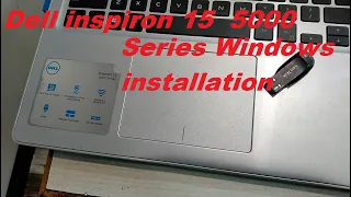 Dell inspiron 15 5000series laptop boot from usb || dell inspiron 15 boot menu key || inspiron 15