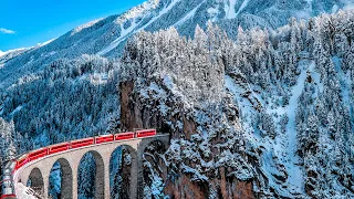 Дикая поездка - GLACIER EXPRESS l ШВЕЙЦАРИЯ