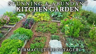 Hugely Productive No Dig Kitchen Garden | Inspiring Raised Bed Growing