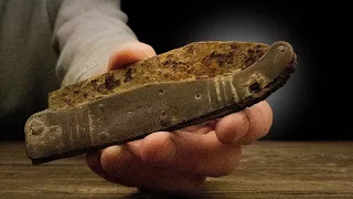 Restoration of Antique Pocket Knife ! 40 min of Amazing Restoration Techniques