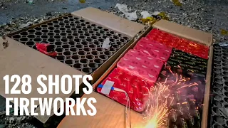 128 Shots Fireworks Manila, Philippines New Year's Eve 2019 - 2020