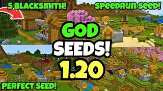 🔥[SEEDS] Best Seeds for Minecraft 1.20 Bedrock Edition! *pocket edition SEEDS*