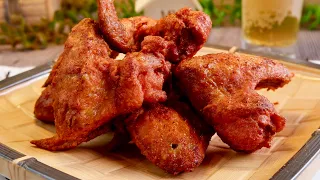 Better than Normal Fried Chicken! Crispy Nam Yu Wings 南乳豆腐炸鸡翅 Chinese Red Fermented Tofu Recipe