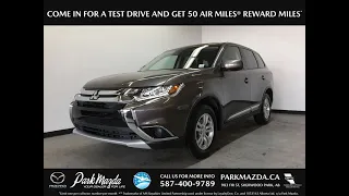 GREY 2018 Mitsubishi Outlander  Review Sherwood Park Alberta - Park Mazda