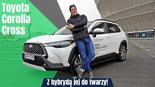 Toyota Corolla Cross 2.0 HYBRID 197 KM 2022. Z hybrydą jej do twarzy!