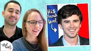 Reacting to FREDDIE HIGHMORE Speaking French