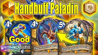 Over 86% Winrate With Handbuff Paladin! The Best Deck In The Game! Whizbang's Workshop | Hearthstone