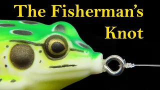 How to tie the improved clinch knot (fishermans knot)