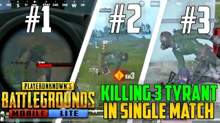 Killing All 3 Tyrants In PUBG Mobile Lite | Zombie Mode | HD Gameplay