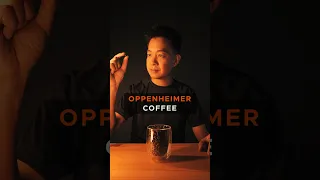 Oppenheimer Coffee 💥☕️ - all practical effects, no cgi. #creative #editing #cinematic #coffee