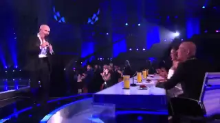 Pitbull  Mr  Worldwide Sings 'Fireball' With The Rockettes   America's Got Talent 2014 Finale