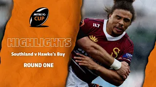 RD 1 HIGHLIGHTS | Southland v Hawke’s Bay (Mitre 10 Cup 2020)