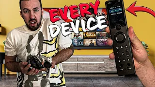 I connected all my streaming devices to one remote