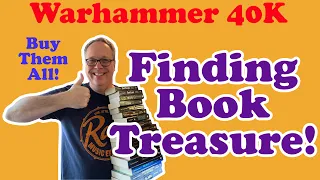 Warhammer Book Treasure Trove for eBay Resell!  Gotta Buy Them All!