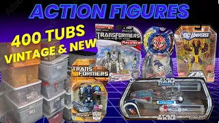 Unboxing 400 Tubs of Action Figures Bakugan & Go-Bots Mail-Away & More: Part 49