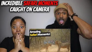Incredible Safari Moments Caught on Camera | The Demouchets REACT AFRICA