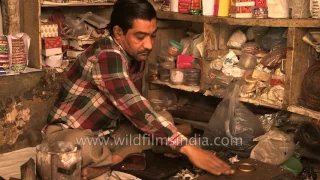 Bangle making in Jaipur, Rajasthan