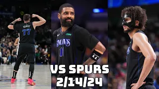 Dallas Mavericks Team Highlights vs the Spurs (02.14.2024)