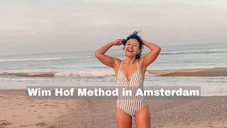 Winter Swimming In Amsterdam | My Morning Routine with the Wim Hof method | Vlog #3