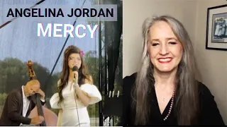 Voice Teacher Reaction to Angelina Jordan - Mercy  -  Live at Kurbadhagen  2022
