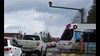 passage a niveau ligne P direction Crécy-la-Chapelle 2023